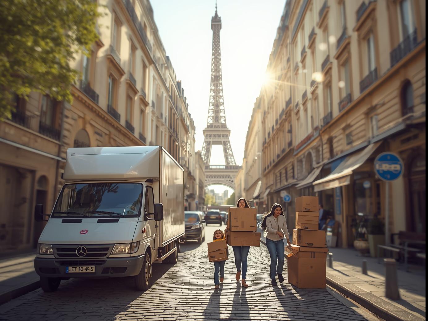 Prix déménagement studio, T2 ou T3 à Paris : repères par logement